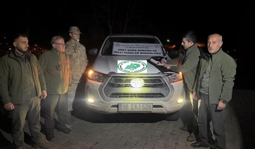 Siirt'te kaçak avcılığa 30 bin lira ceza