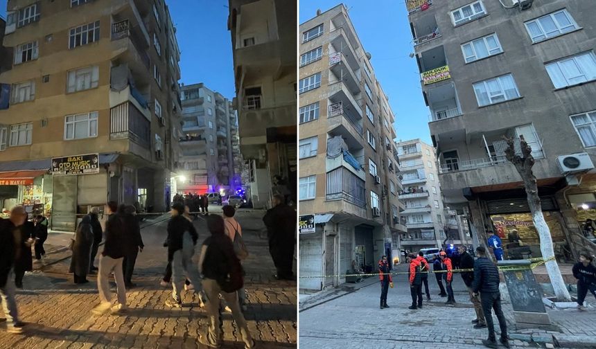 6 katlı bina boşaltıldı