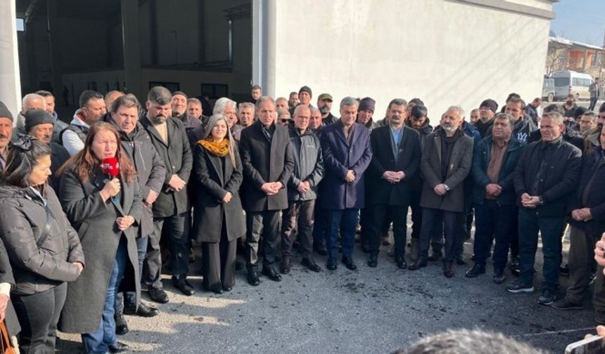 Van'da pazar esnafına ziyaret