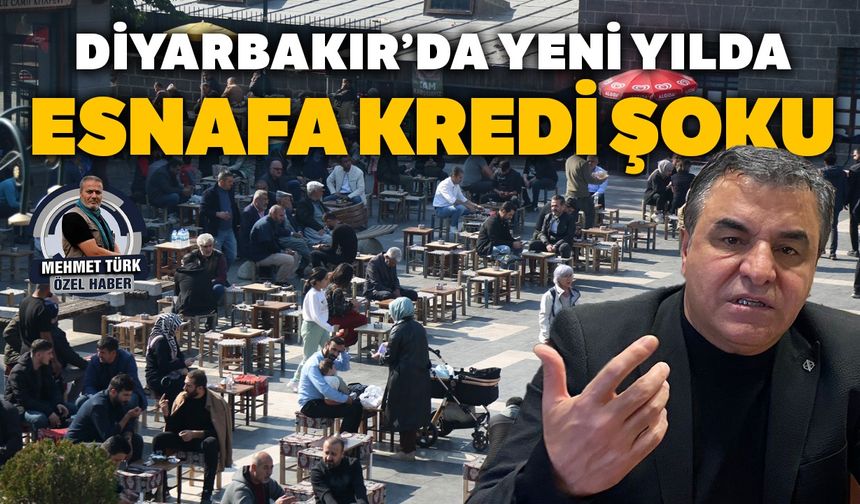 Diyarbakır’da yeni yılda esnafa kredi şoku