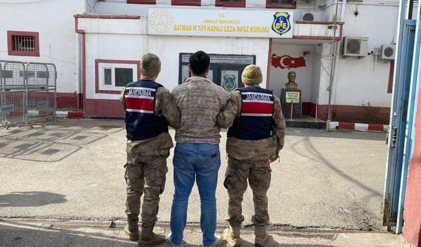 15 yıl hapis cezası bulunan firari Batman’da yakalandı