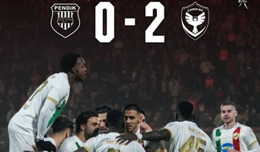 Amedspor Pendik’i iki golle yıktı