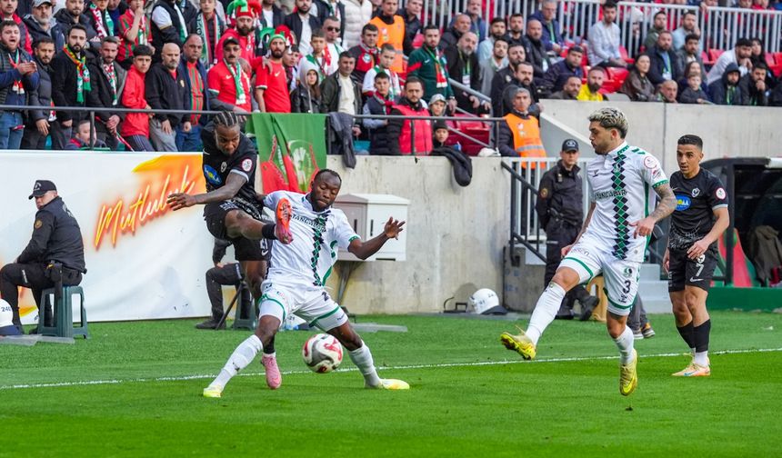 Amedspor, Sakarya'yı sarstı ama yıkamadı: 1-1