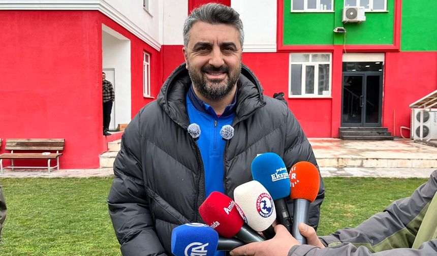 Amedsporun hocasından maç öncesi dikkat çeken açıklama