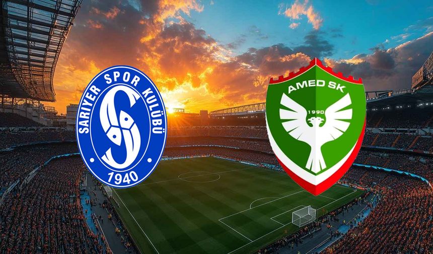 Amedspor maçında gol erken geldi