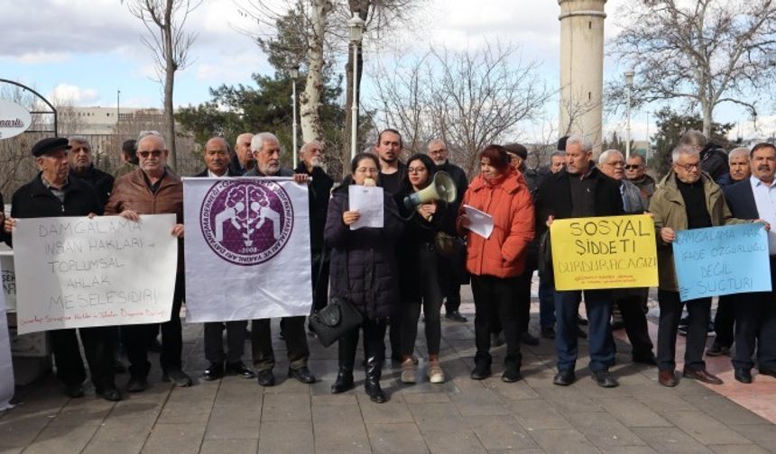 Antep’te Toplum Ruh Sağlığı Merkezi'nin kapatılmasına tepki
