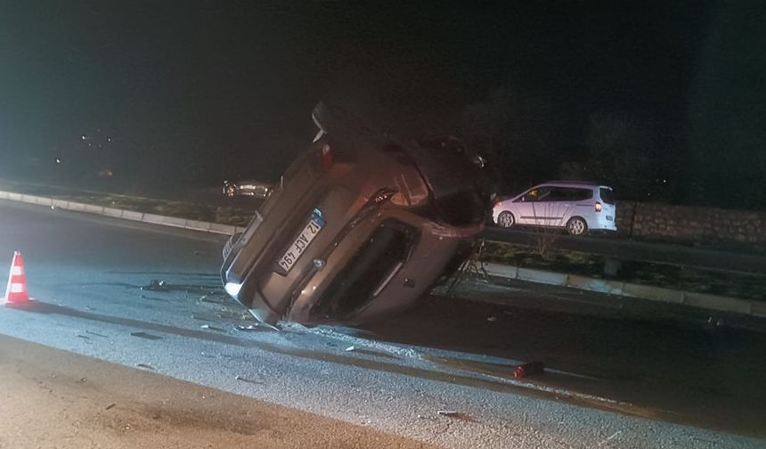 Bingöl’deki  kazada 3 yaralı