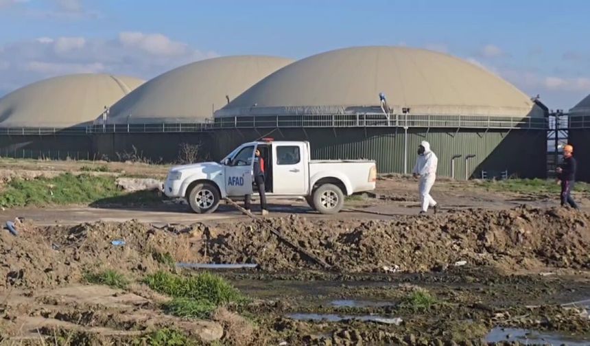 Biyogaz tesisindeki 3 işçi zehirlendi