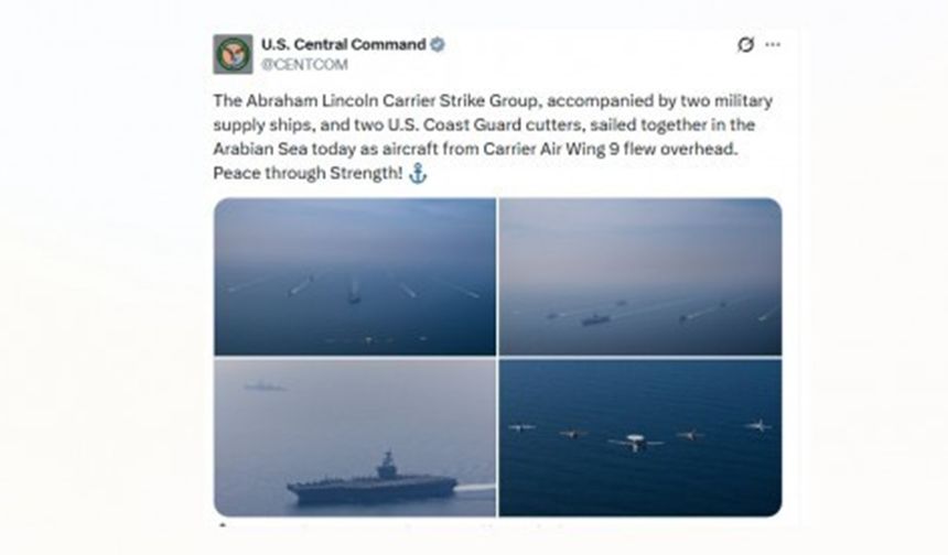 CENTCOM'dan İran’a gözdağı