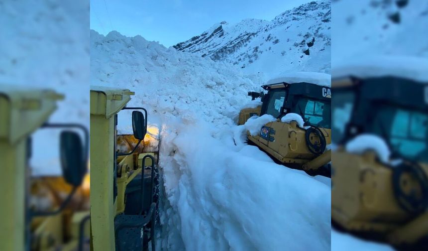 Şırnak’ta çığ düştü: 4 köyün bağlantısı kesildi