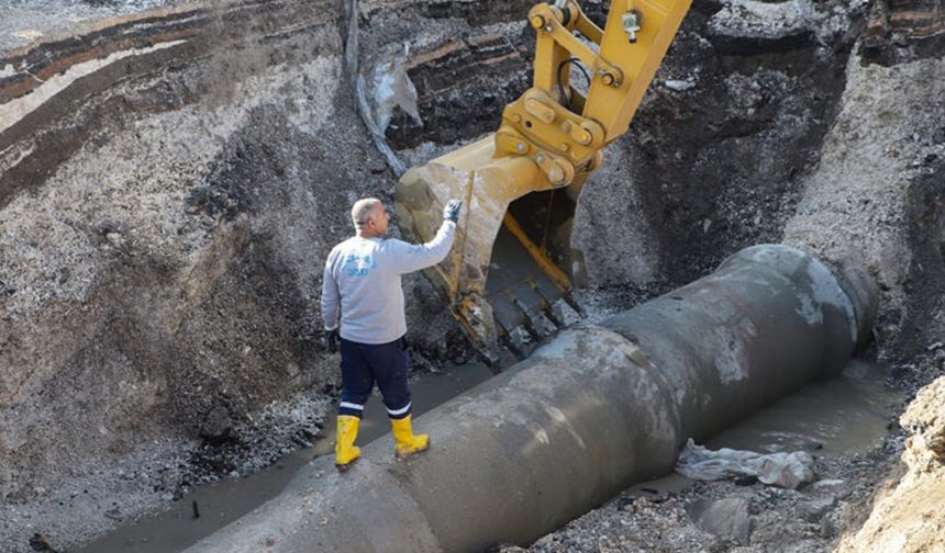 DİSKİ, Diyarbakır OSB’deki o çukura müdahale etti