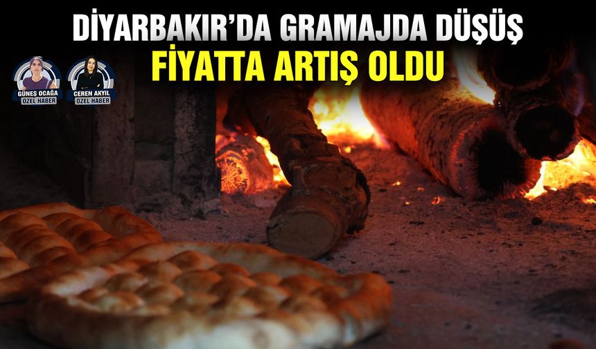 Diyarbakır’da gramajda düşüş fiyatta artış oldu