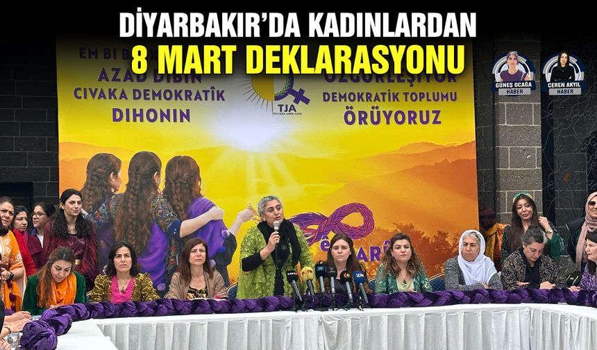 Diyarbakır’da kadınlardan 8 Mart deklarasyonu