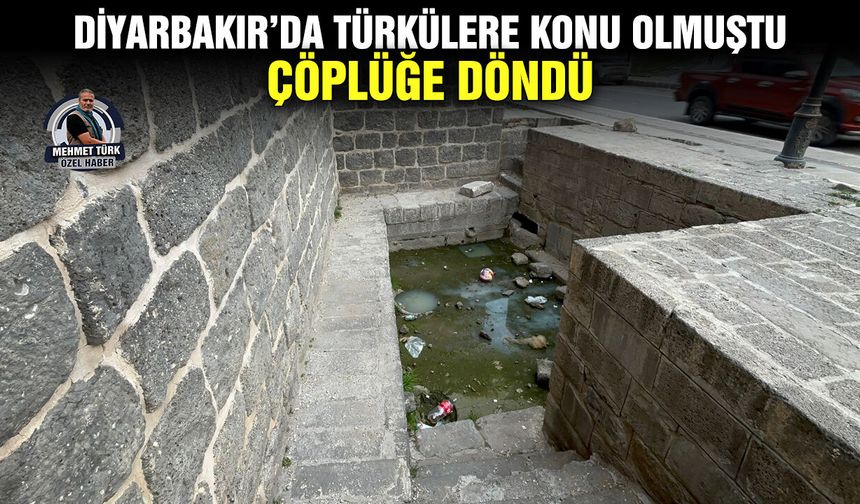 Diyarbakır’da türkülere konu olmuştu; çöplüğe döndü