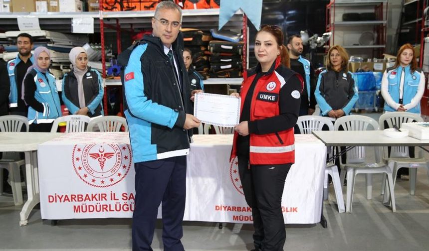 Diyarbakır'da UMKE personel sayısı 623'e yükseldi