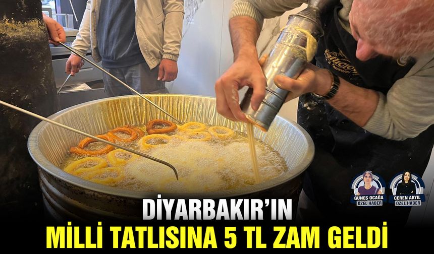 Diyarbakır’ın milli tatlısına 5 TL zam geldi