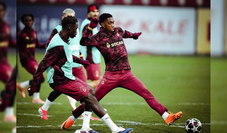 Galatasaray, Juventus maçı hazırlıklarına başladı