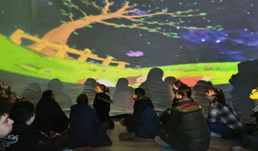 Mardin’de özel gereksinimli bireylere uzay yolculuğu