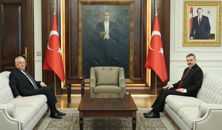 Mehmet Ağar'dan İçişleri Bakanına  ziyaret