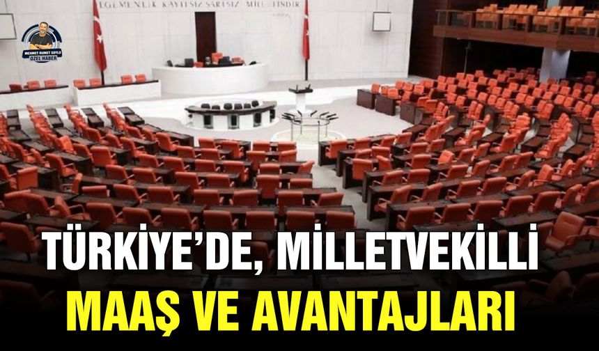 Türkiye’de, Milletvekilli maaş ve avantajları