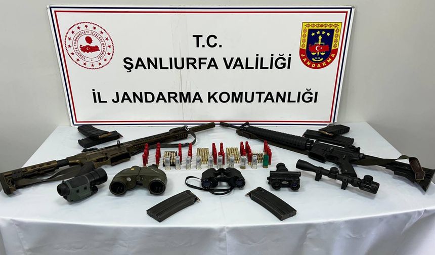 Urfa'da silah kaçakçılığı operasyon: 3 gözaltı