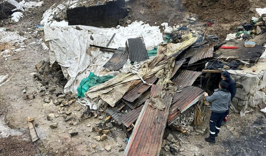 Tandır evi çöktü: Babaanne ile torunu yaralandı