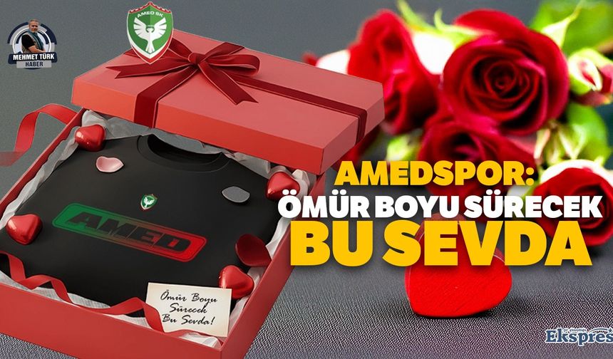 Amedspor: Ömür boyu sürecek bu sevda