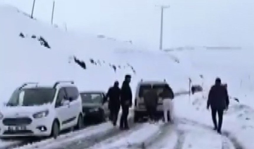 Adıyaman’da kar yağışı