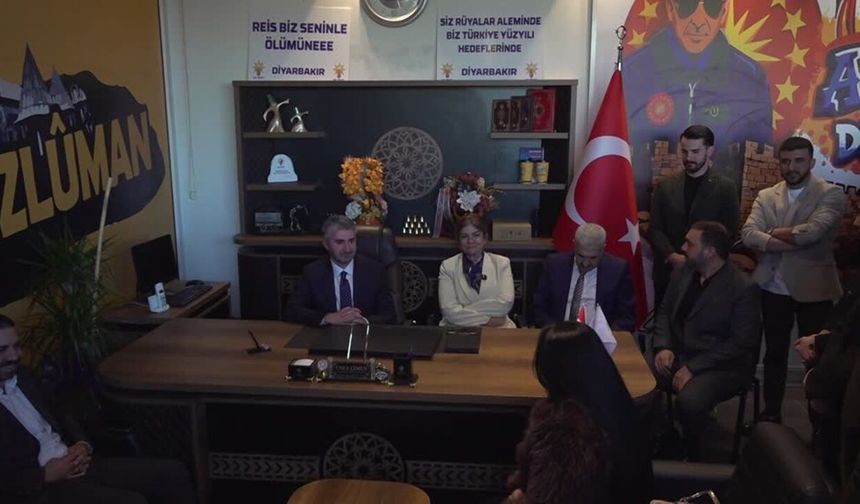 Aile Bakan Yardımcısı Diyarbakır'da