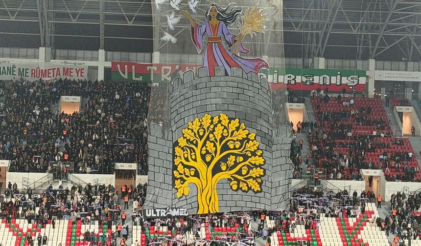 Amedspor'dan Serikspor maçında 8 Mart jesti