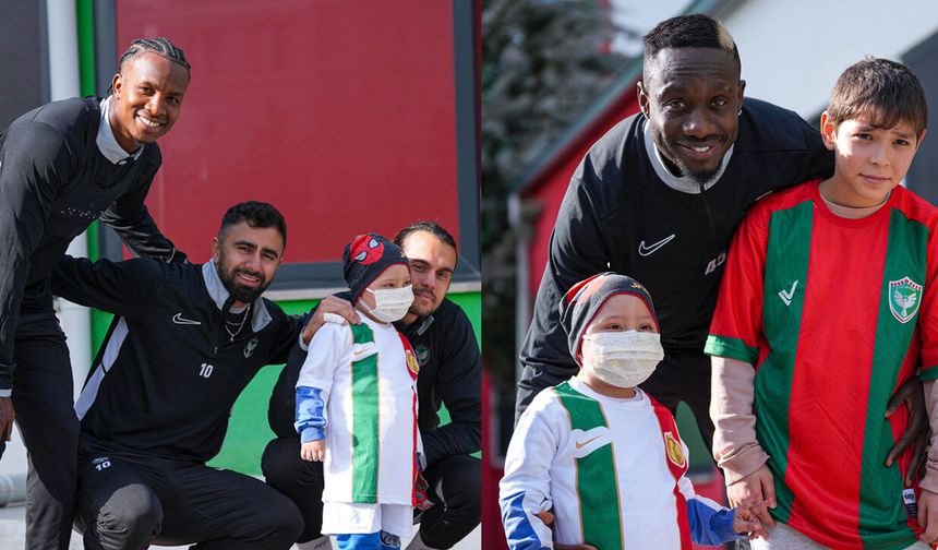 Amedspor’da yürek ısıtan ziyaret