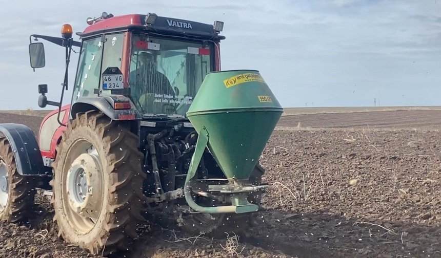 Arpa ekimine başlandı