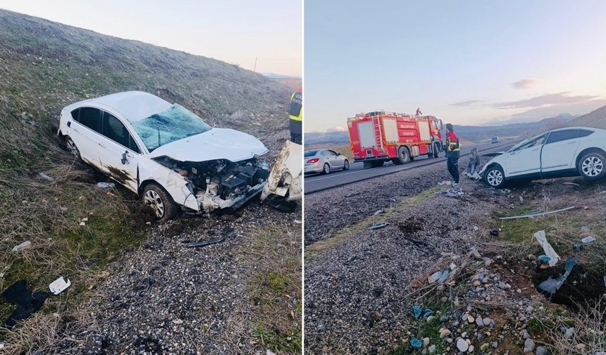 Bingöl’deki kazada 1 yaralı