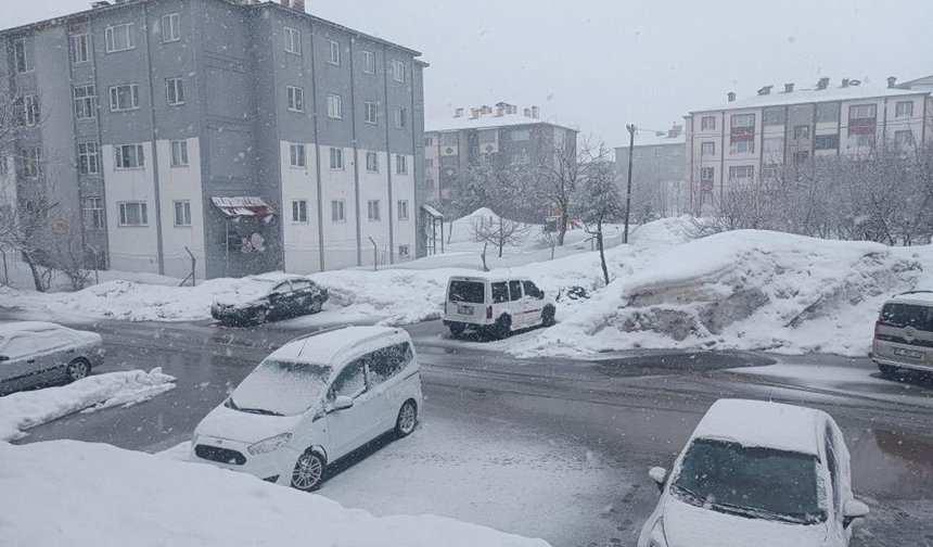 Bitlis’te kar yağışı
