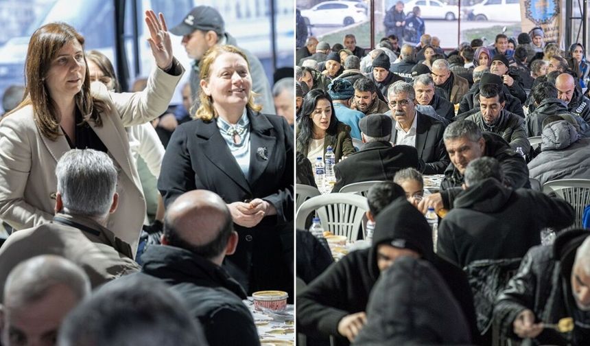 Diyarbakır Eşbaşkanları yurttaşlarla iftarda buluştu