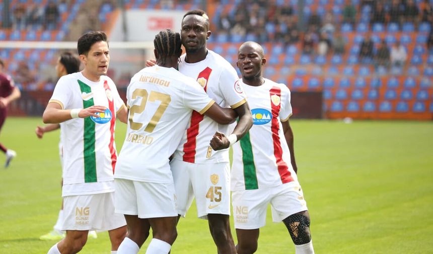 Amedspor maçında gol sesi