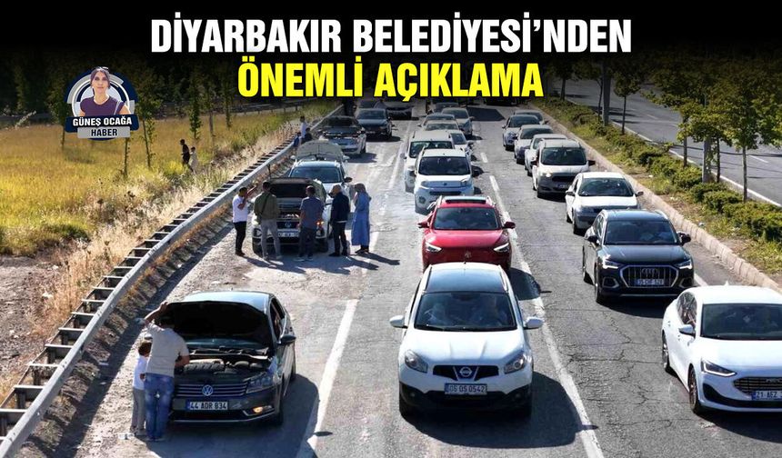 Diyarbakır Belediyesi’nden önemli açıklama