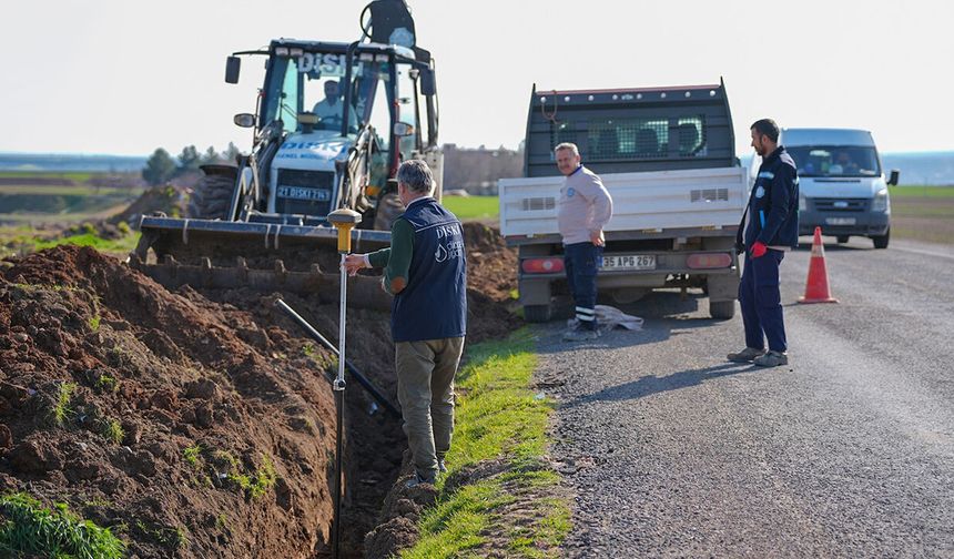 Diyarbakır ‘da küme evleri kesintisiz suya kavuştu
