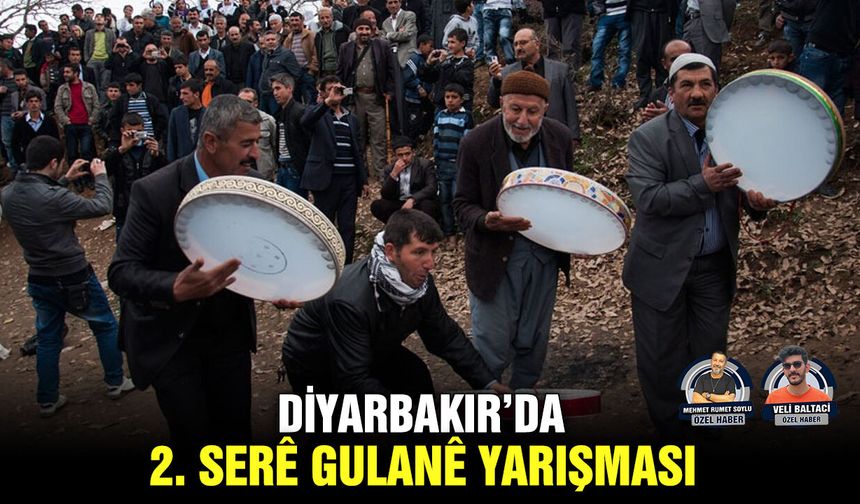 Diyarbakır’da, 2. Serê Gulanê Yarışması