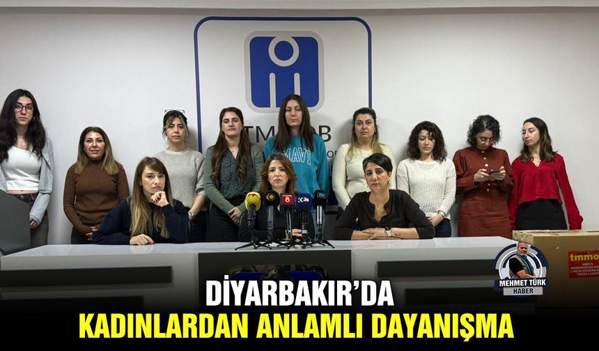 Diyarbakır’da kadınlardan anlamlı dayanışma