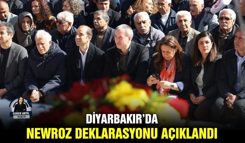 Diyarbakır’da Newroz deklarasyonu açıklandı