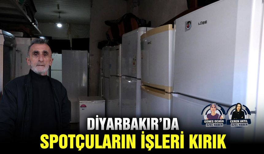 Diyarbakır’da spotçuların işleri kırık