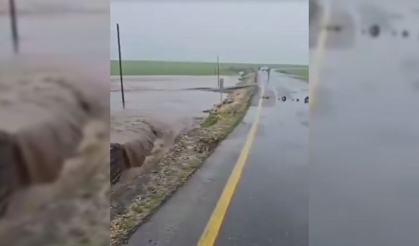 Diyarbakır'da yağmur felaket getirdi; Her an çökebilir