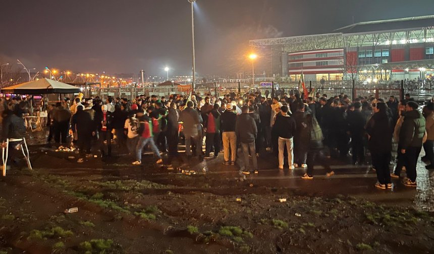 Diyarbakır’da galibiyet sonrası kutlama