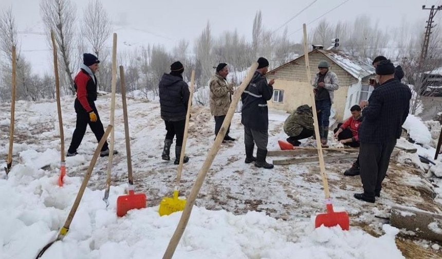 Hakkari’de ahır çöktü 5 hayvan telef oldu