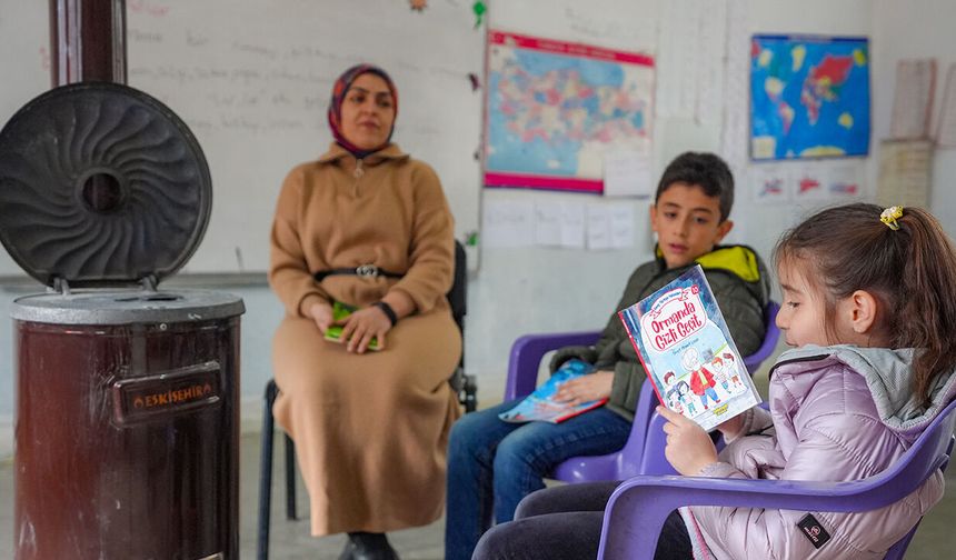 Diyarbakır’da dikkat çeken okul: iki öğrencisi var