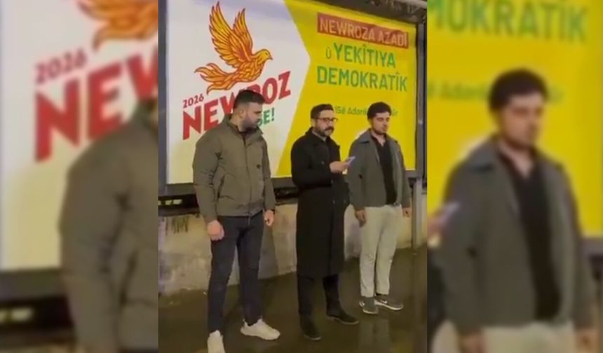 Iğdır’da Kürtçe Newroz afişi tartışması: Zafer Partililerden tepki