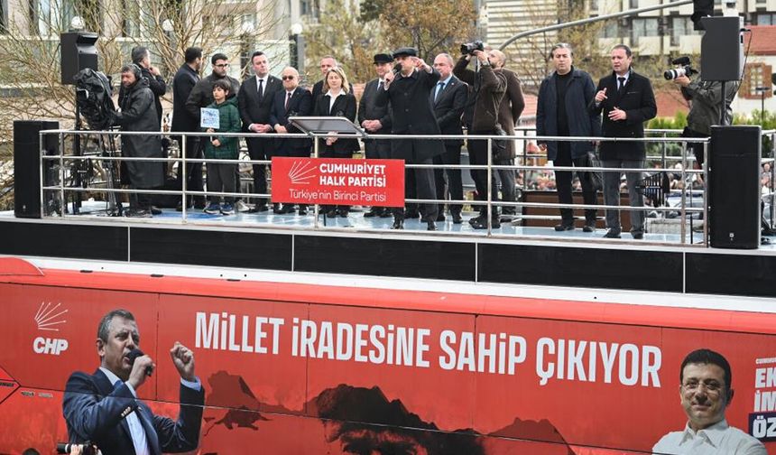 Özgür Özel’in Kuşadası mitingine soruşturma başlatıldı