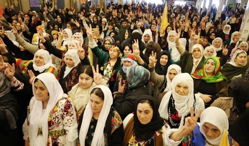 Van'da kadınlar günü kutlaması