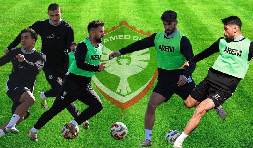 Amedspor için kader haftası: 8 günde 3 maç, hedef 9 puan